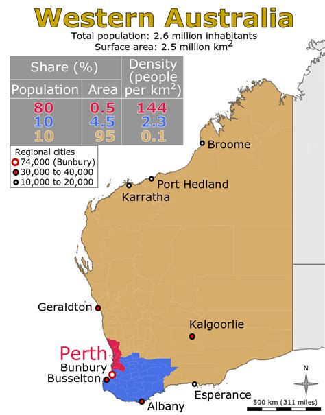 western australia cities|List of places in Western Australia by population .